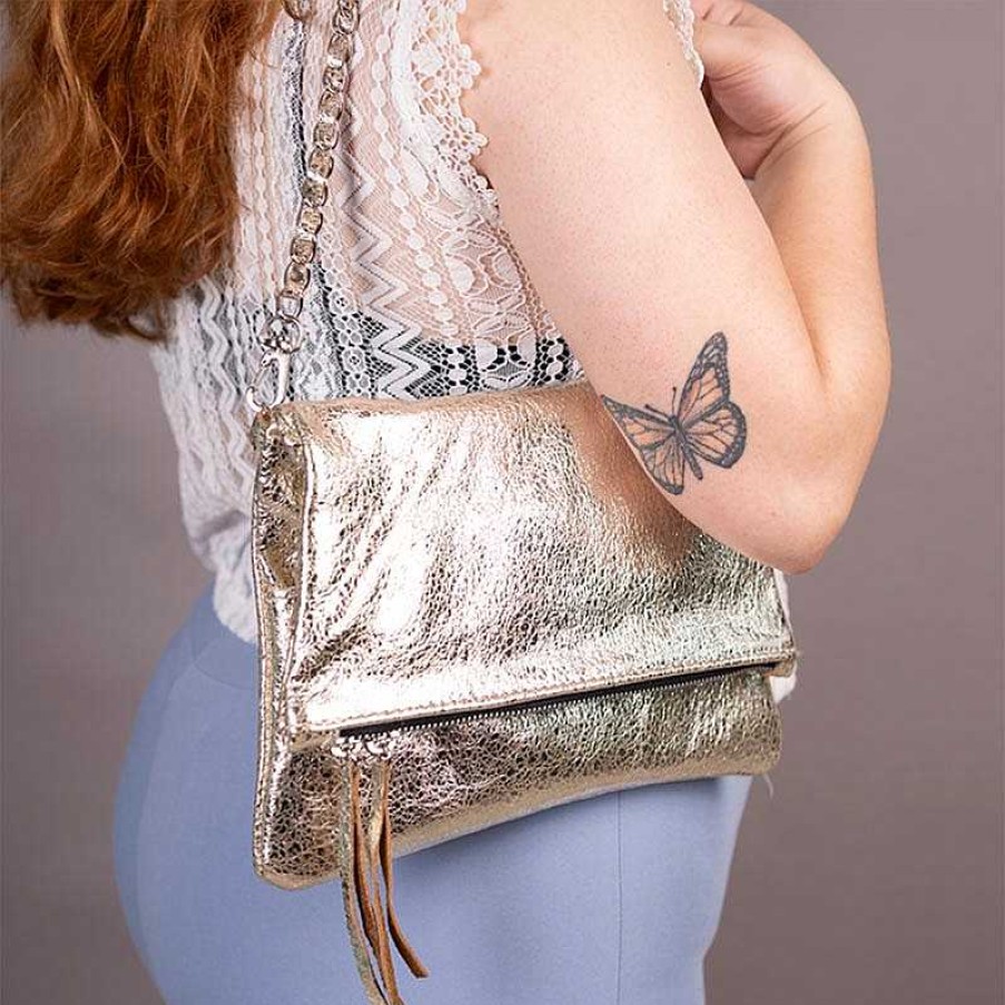 Planbocker La Leopolda | Crossbody Planbok Med Platinatryck