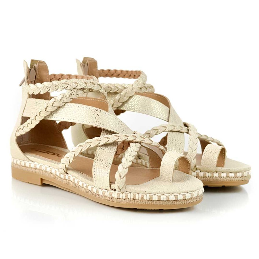 Sandaler La Leopolda | Rajesh Platinum Beige Sandaler