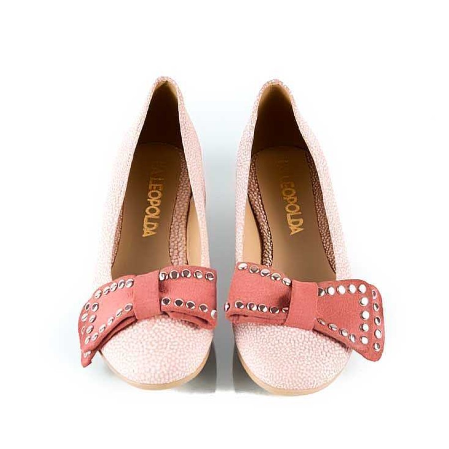 Laga Skor La Leopolda | Nala Pink Ballerinas