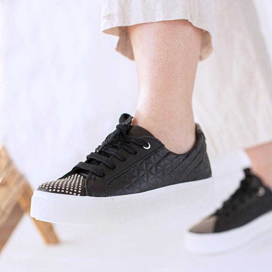 Sneakers La Leopolda | Svarta Ellipsis Sneakers